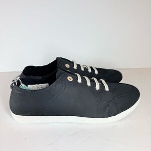 NWT Vionic Black Canvas Comfort Sneakers‎ Women’s Size 12